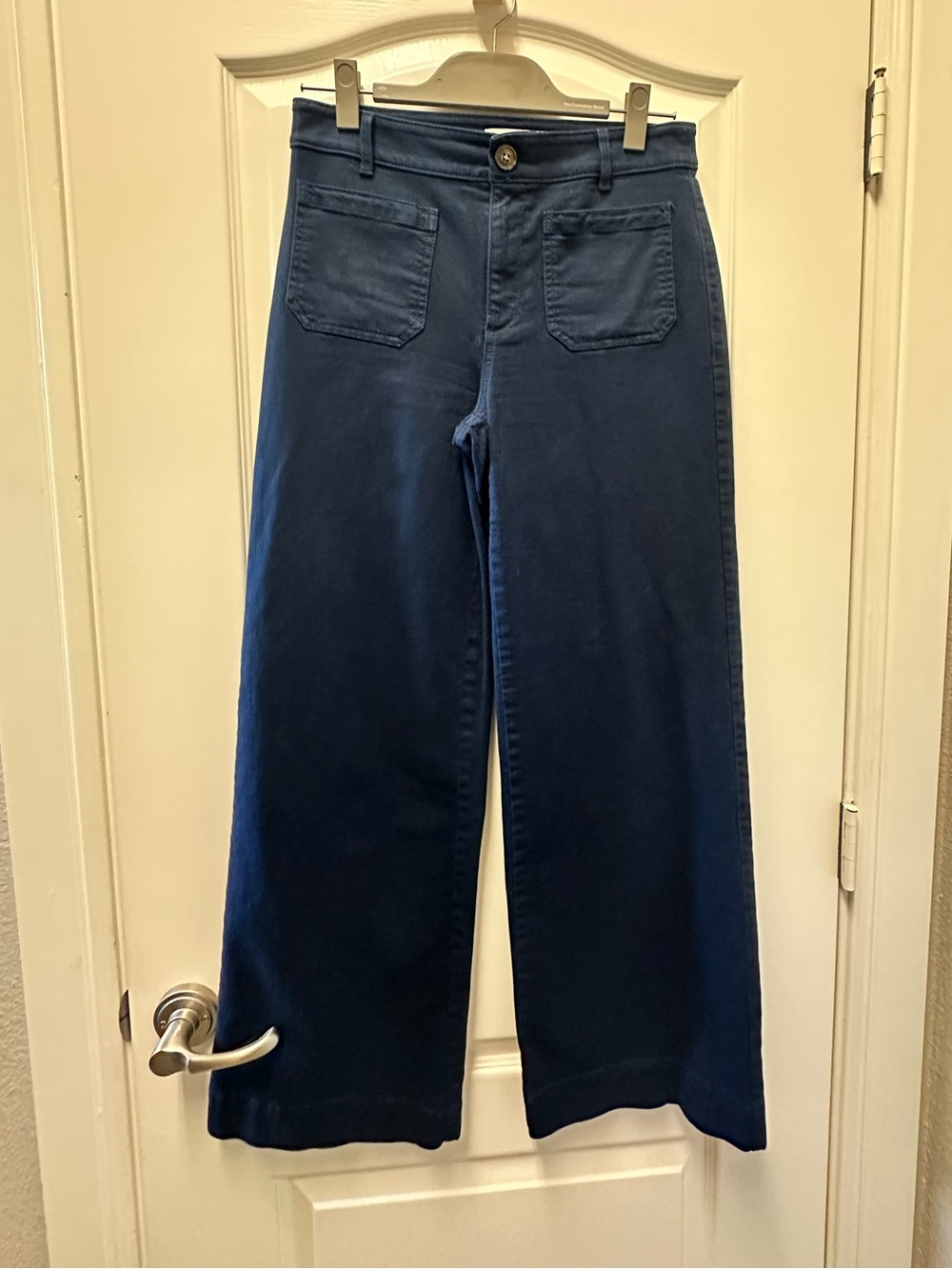 Loft | Palmer Wide Leg Pants in Twill